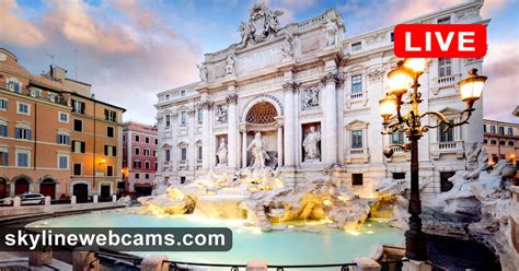 webcam trevi brunnen|Live Webcam Trevi Fountain, Lazio, Rome